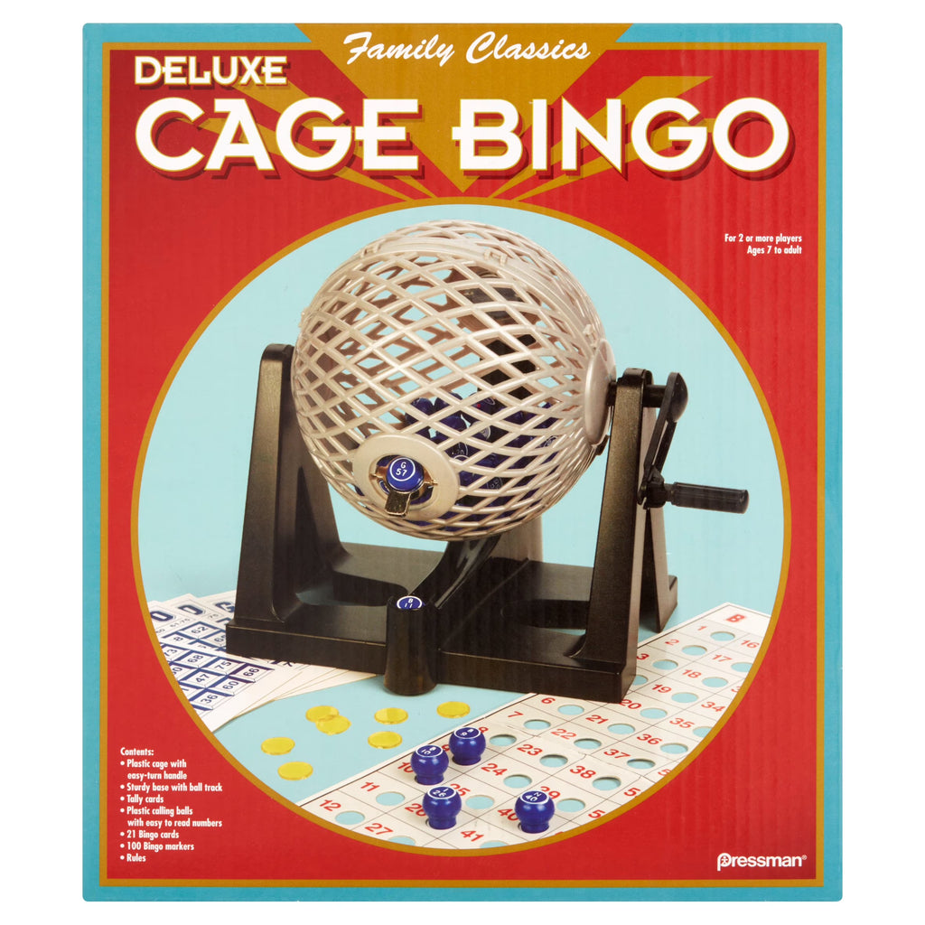 Toys - Bingo: Deluxe Cage for Children Ages 7 and Up