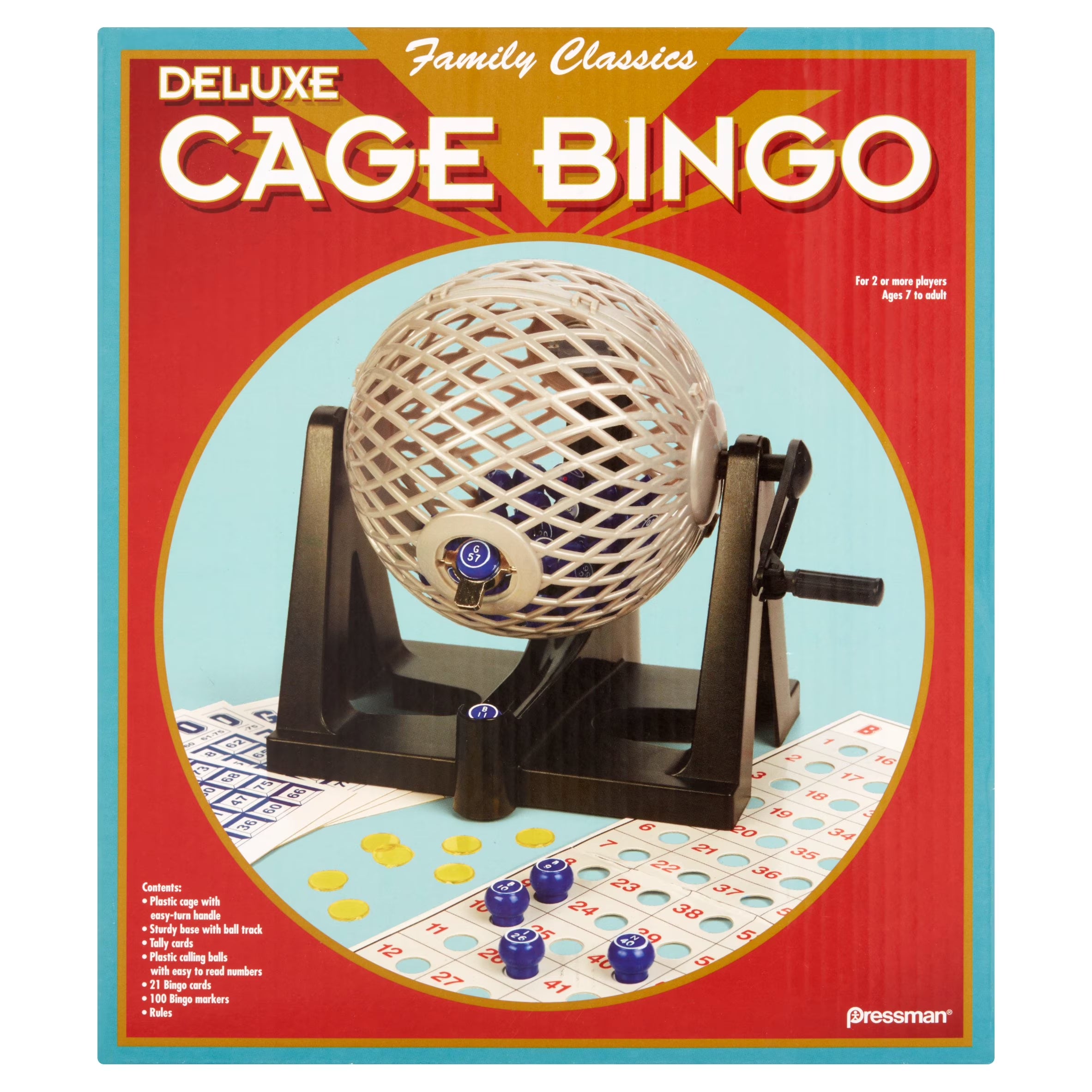 Toys - Bingo: Deluxe Cage for Children Ages 7 and Up