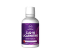 MRM Nutrition Coq-10 L-Carnitine Liquid | Cherry Pomegranate Flavored | Energy + Antioxidants | Naturally Derived Coq-10 | 32 Servings