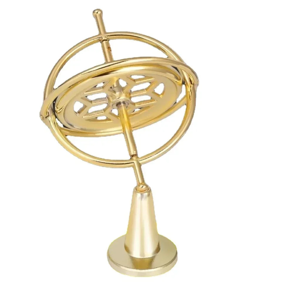 Anti-Gravity Finger Gyroscope Self-Balancing Gyroscope Stress Relief Spin Toy Decompression Educational Toy Metal Spinning Top
