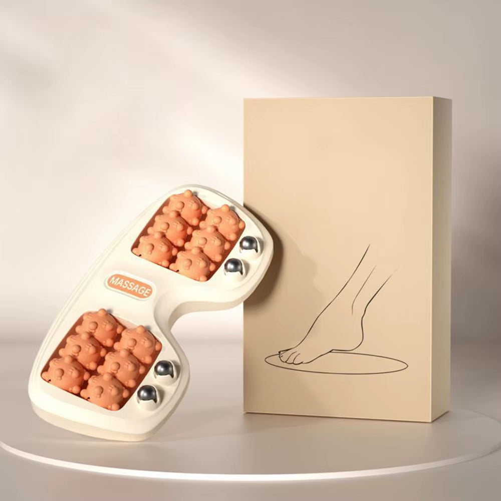 Foot Roller Massager Foot Massage Magnetic Bead Roller Multi-Point Foot Massage Foot Therapy Rubbing Foot Massager Tri Color