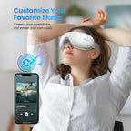Transform Your Self-Care Routine with the RENPHO Eyeris 1 Eye Massager - Heat & Bluetooth for Ultimate Relaxation