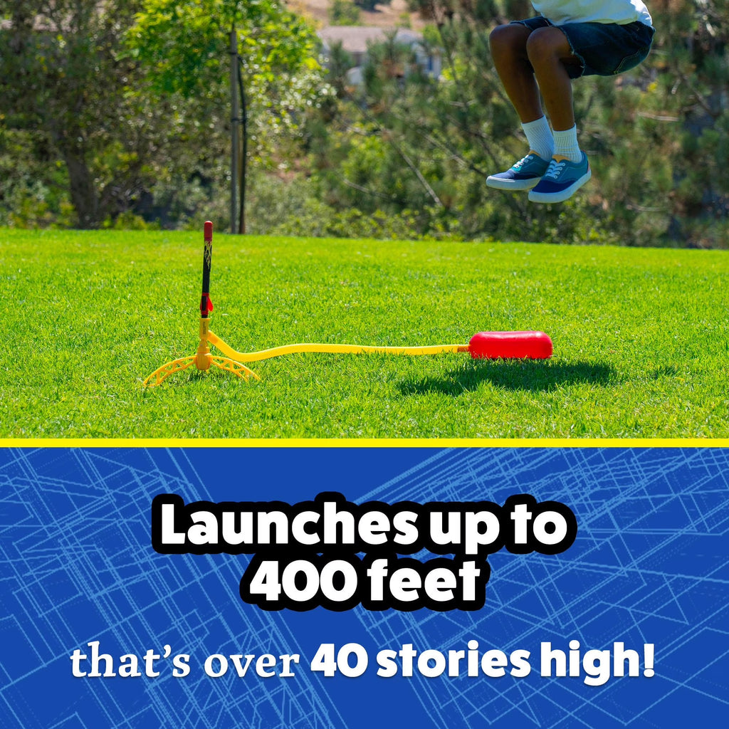 ® X-Treme, 6 Rockets - Outdoor Rocket Toy Gift for Boys and Girls-Comes with Rocket Launcher - Ages 9 Years and Up