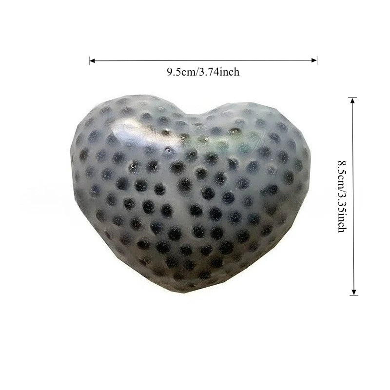 Love Squishy Pimples Squeeze Toy Pinch Love Pimples Anti-Pressure Fidget Toy Creative Stress Relief Vent Toy Decompress Gift