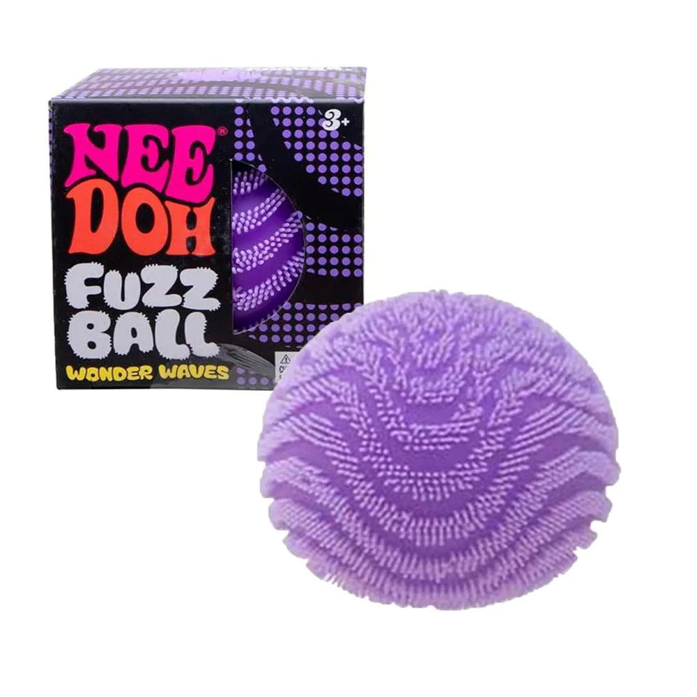 Needoh Fuzz Ball Blind Box Series Desktop Ornament Stress Relief Toys Suitable for People under Pressure Fun Soft Stress Ball