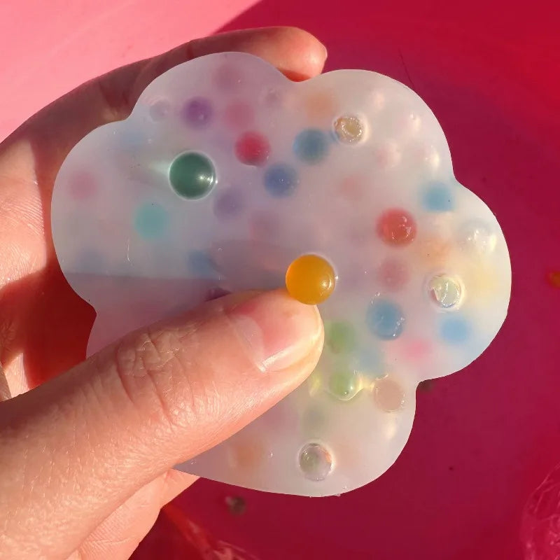 Squishy Cat Paws Poping Pimple Squeeze Toy Soft Cute Squeeze Blackheads Fidgets Toys for Adults Decompression Venting Gift