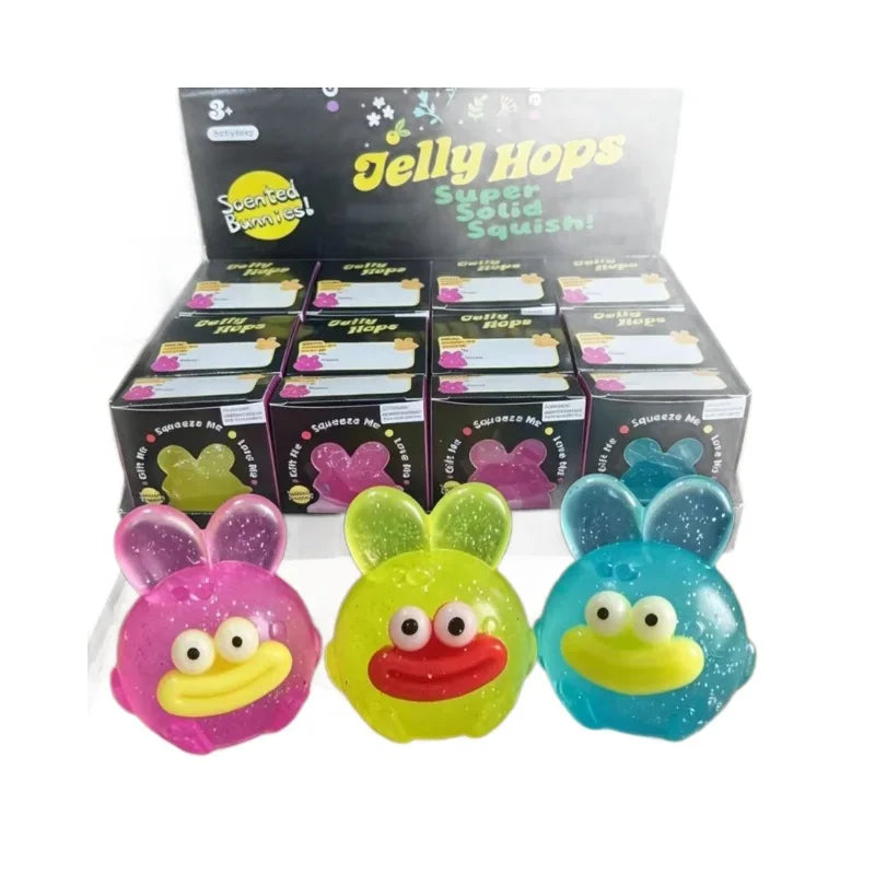 Curiosities Dog Face Swap Squishy Toy, Popular Smushers Squishy, Soft Moldable Cute Slow Rise Squeeze Toy,Relaxing Sensory Anxie