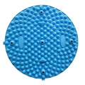 Acupressure Mat for Foot Massage, Foldable Yoga Mat for Living Room and Gym, Round
