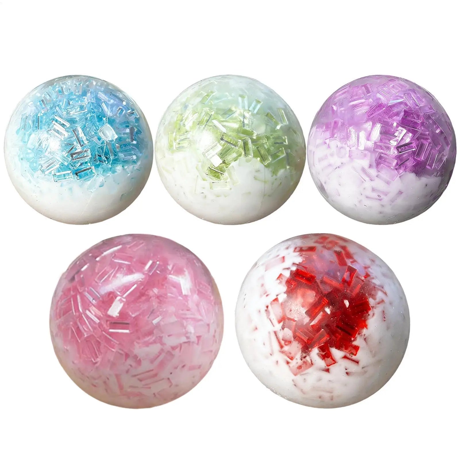 Crunchy Pressure Ball Crunchy Sand Stress Ball Soft Stress Fidget Noisy Squeeze Toy Slow Rising Stress Balls Sensory Fidget Toy