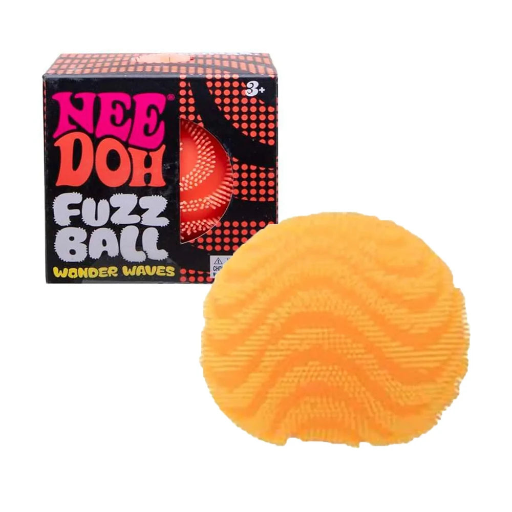 Needoh Fuzz Ball Blind Box Series Desktop Ornament Stress Relief Toys Suitable for People under Pressure Fun Soft Stress Ball