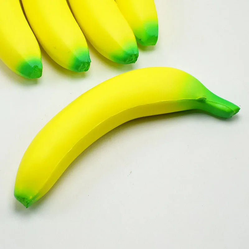 Anti-Stress Squish Banana Toys Slow Rising Jumbo Squishy Fruit Squeeze Toy Funny Stress Reliever Antistress Reduce Pressure Gift