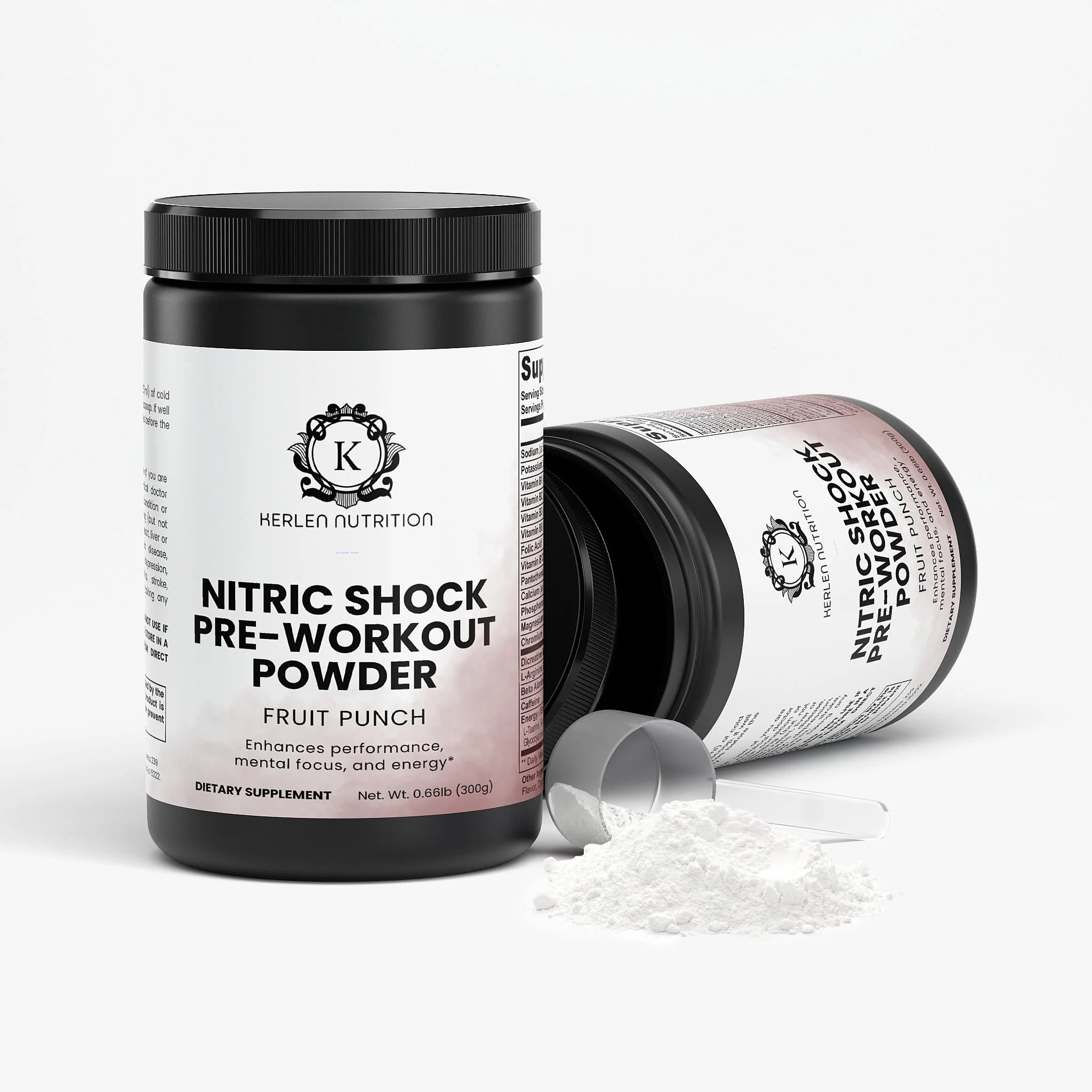 Nitric Shock Pre-Workout Powder (Fruit Punch)