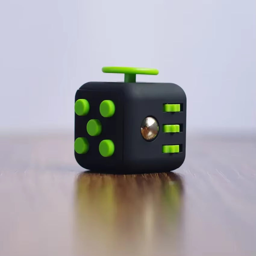 Solid Color Fidget Decompression Dice for Release Stress Autism Anxiety Relieve Adult Kids Stress Relief Anti-Stress Fingertip