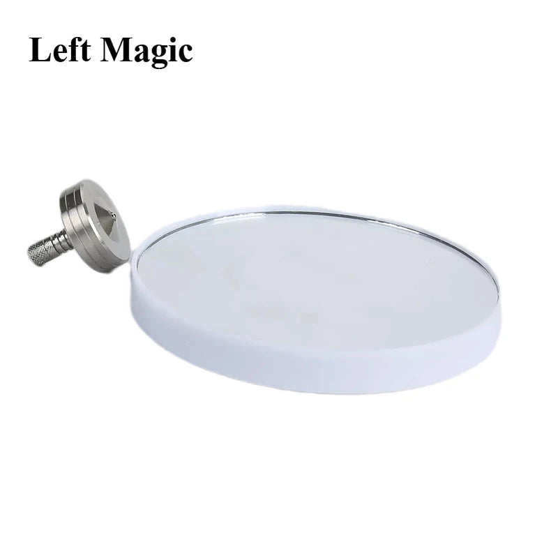 Schulte Forever Edc Metal Spinning Top Magic Tricks with Base Inception for Exquisite Collection Decor Stainless Steel Flip