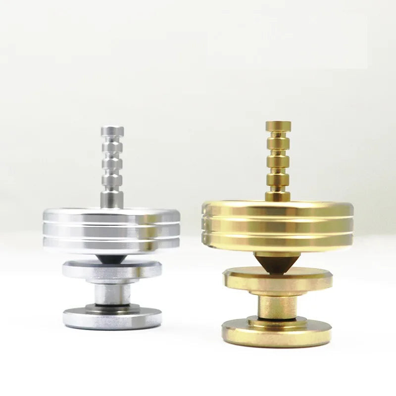 2 in 1 Gyroscope Spinner Stainless Steel anti Stress Whirlwind Metal Spinning Top Anxiety Fidget Toys Adults Kids Juguetes