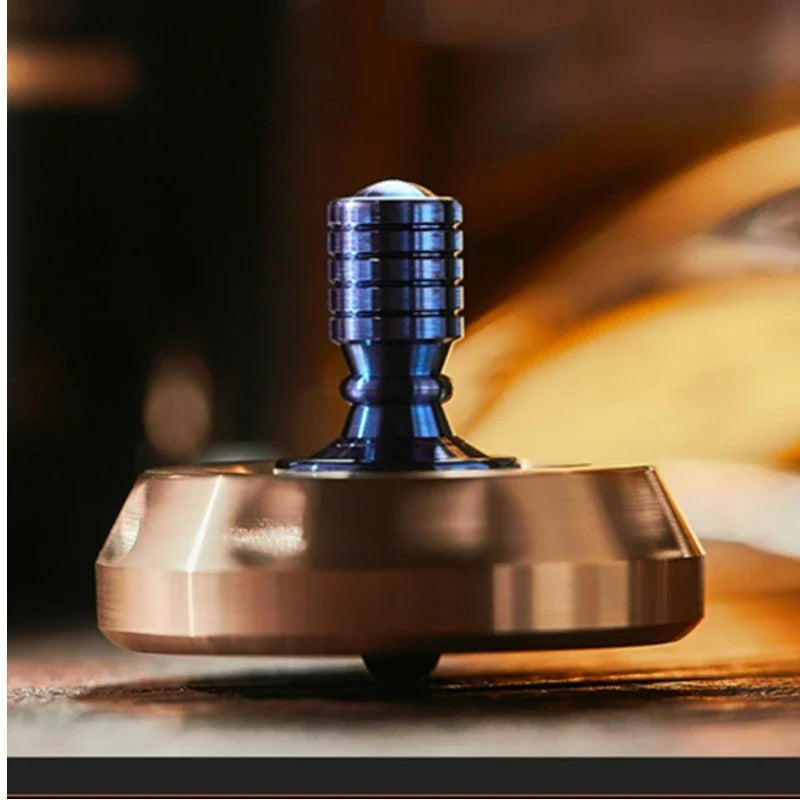 Spinning Top Gyro Metal Fidget Spinner Decompression Toy Hand Twisted Mechanical Gyroscope Office Spinner Ornaments Toys