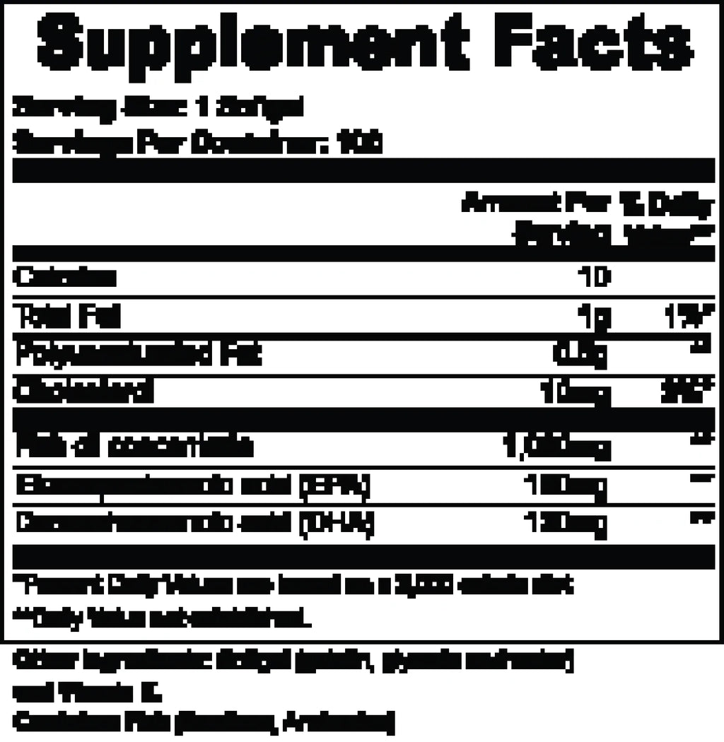 Omega-3 EPA 180Mg + DHA 120Mg