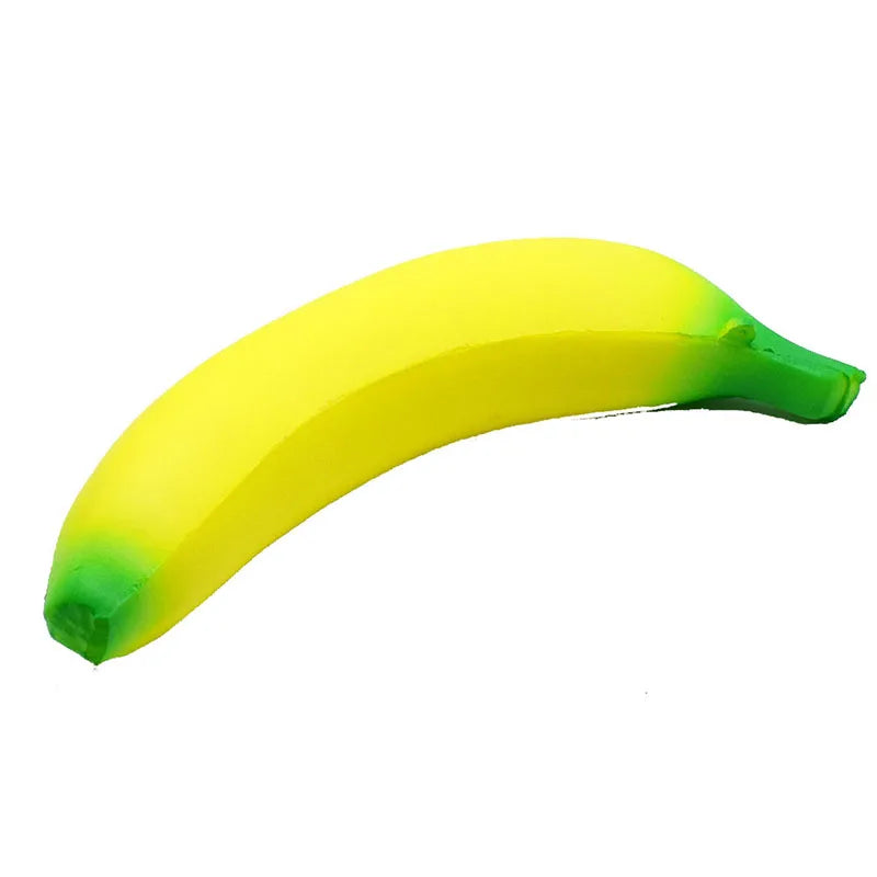 Anti-Stress Squish Banana Toys Slow Rising Jumbo Squishy Fruit Squeeze Toy Funny Stress Reliever Antistress Reduce Pressure Gift