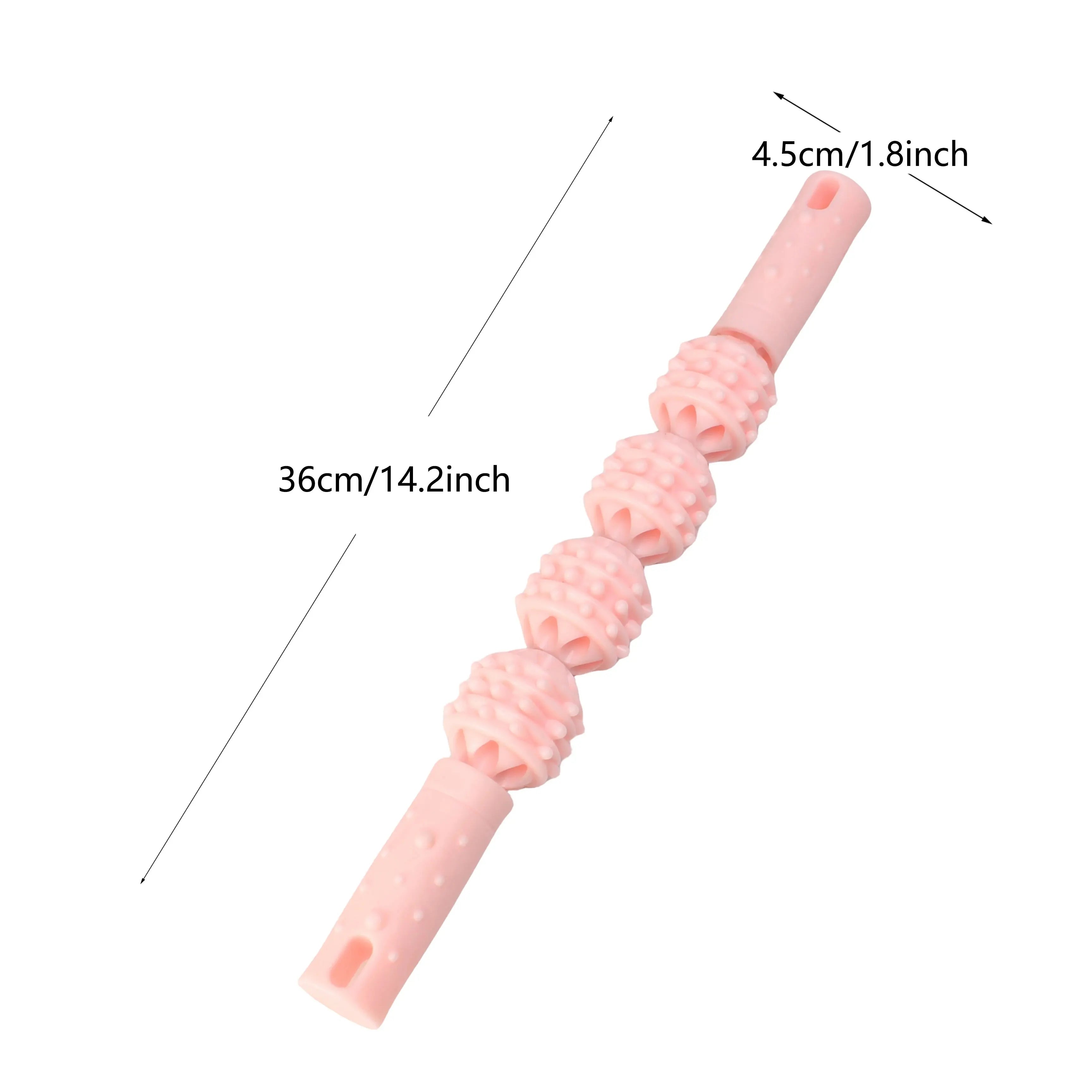Massage Roller, Muscle Roller Stick, Therapy Roller Stick for Legs, Calf, Thigh, Lipo Roller for Relief Muscles, Deep Tissue Massage Rolling Pin for Trigger Points, Help Sore Muscle Recovery