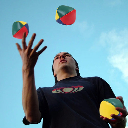 3PCS Smooth and Durable Juggling Ball Set for Beginners Circus Children Outdoor Sandbag Toys Parent-Child Interaction