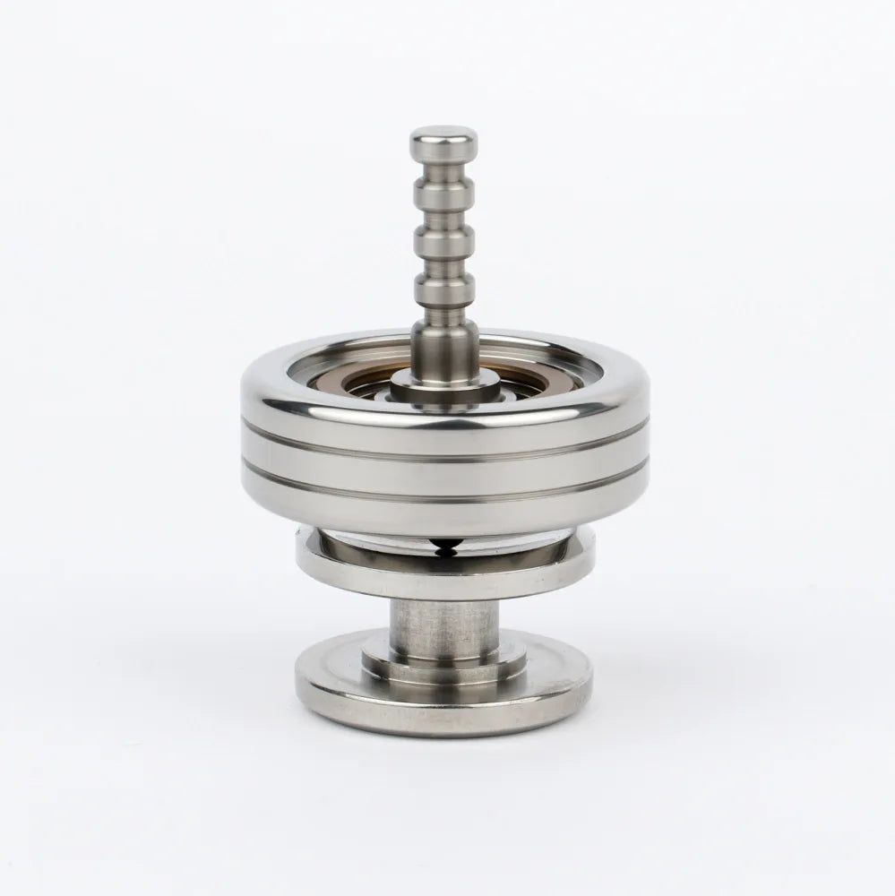 2 in 1 Gyroscope Spinner Stainless Steel anti Stress Whirlwind Metal Spinning Top Anxiety Fidget Toys Adults Kids Juguetes