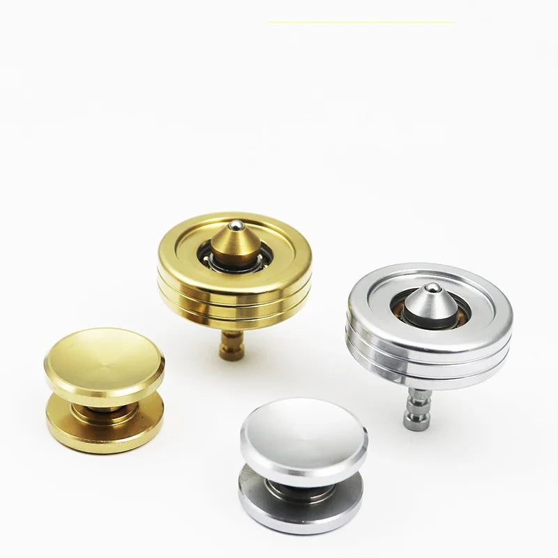 2 in 1 Gyroscope Spinner Stainless Steel anti Stress Whirlwind Metal Spinning Top Anxiety Fidget Toys Adults Kids Juguetes