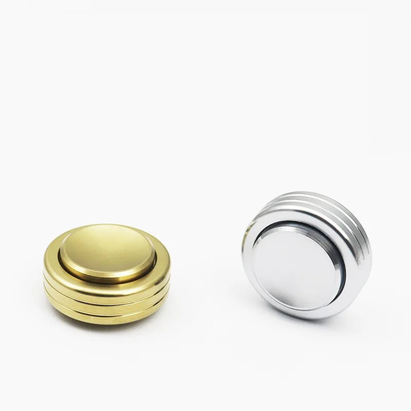 2 in 1 Gyroscope Spinner Stainless Steel anti Stress Whirlwind Metal Spinning Top Anxiety Fidget Toys Adults Kids Juguetes