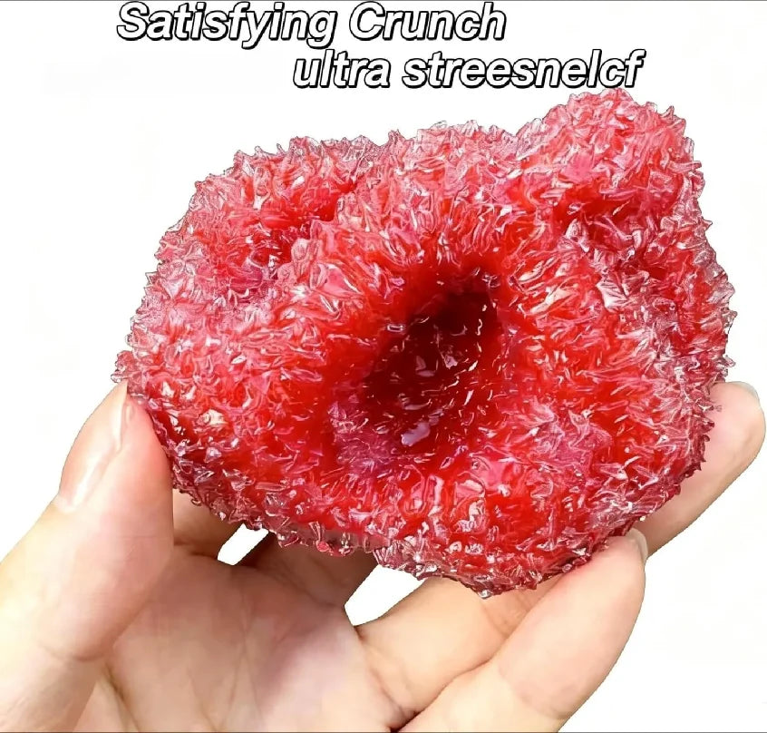 Crunchy Squishy Stress Ball Waxberry Moldable Stress Ballsice Skin Fidget Sensory Toys Satisfying Squishy Relaxing Fidget