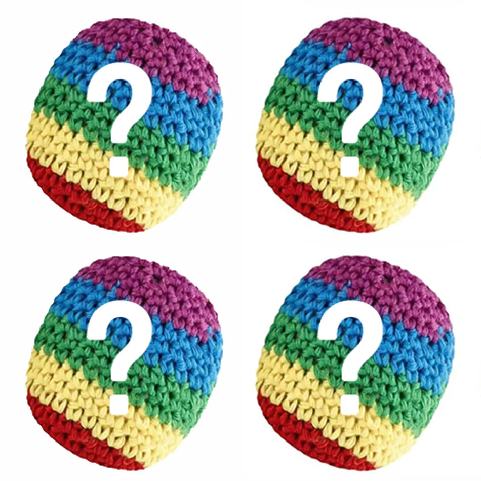 Soft Handmade Footbag Sacks Juggling Balls for Children Durable Sports Toy for Playground Activities