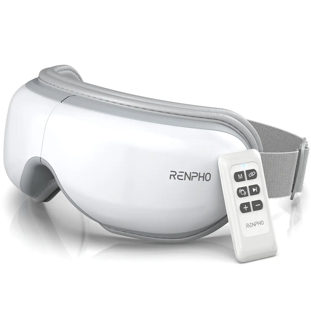 Transform Your Self-Care Routine with the RENPHO Eyeris 1 Eye Massager - Heat & Bluetooth for Ultimate Relaxation