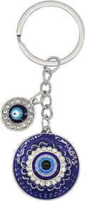 Evil Eye Keychains Bag Purse Keychains Good Luck Amulet Protection Charm Keychains for Women Men