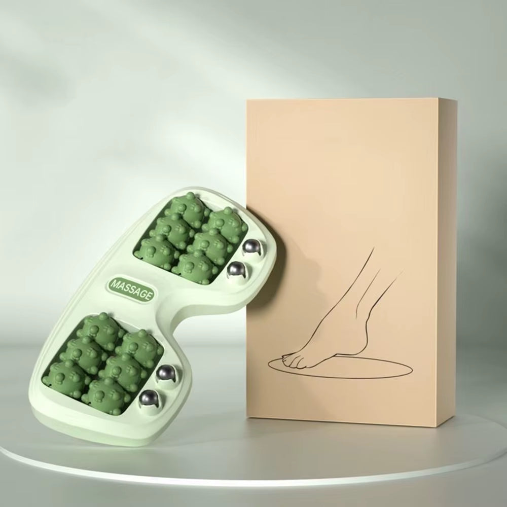 Foot Roller Massager Foot Massage Magnetic Bead Roller Multi-Point Foot Massage Foot Therapy Rubbing Foot Massager Tri Color