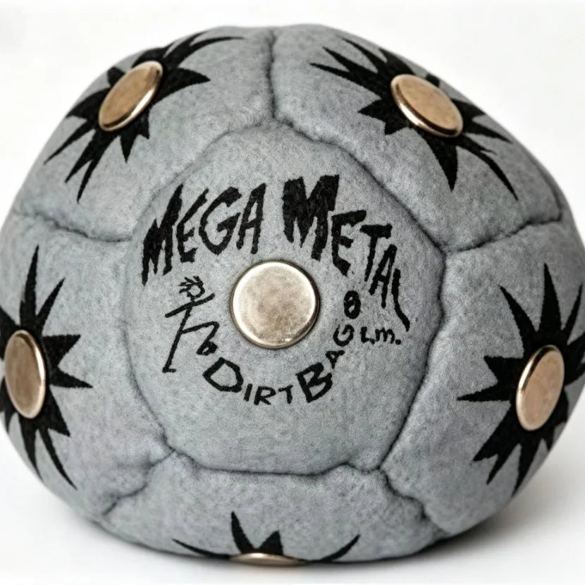 Sand-Filled 8-Panel Synthetic Suede Hacky Sack 3Pack W/ Carry Bag,Dirtbag Classic Footbag for Beginner & Pro Sports