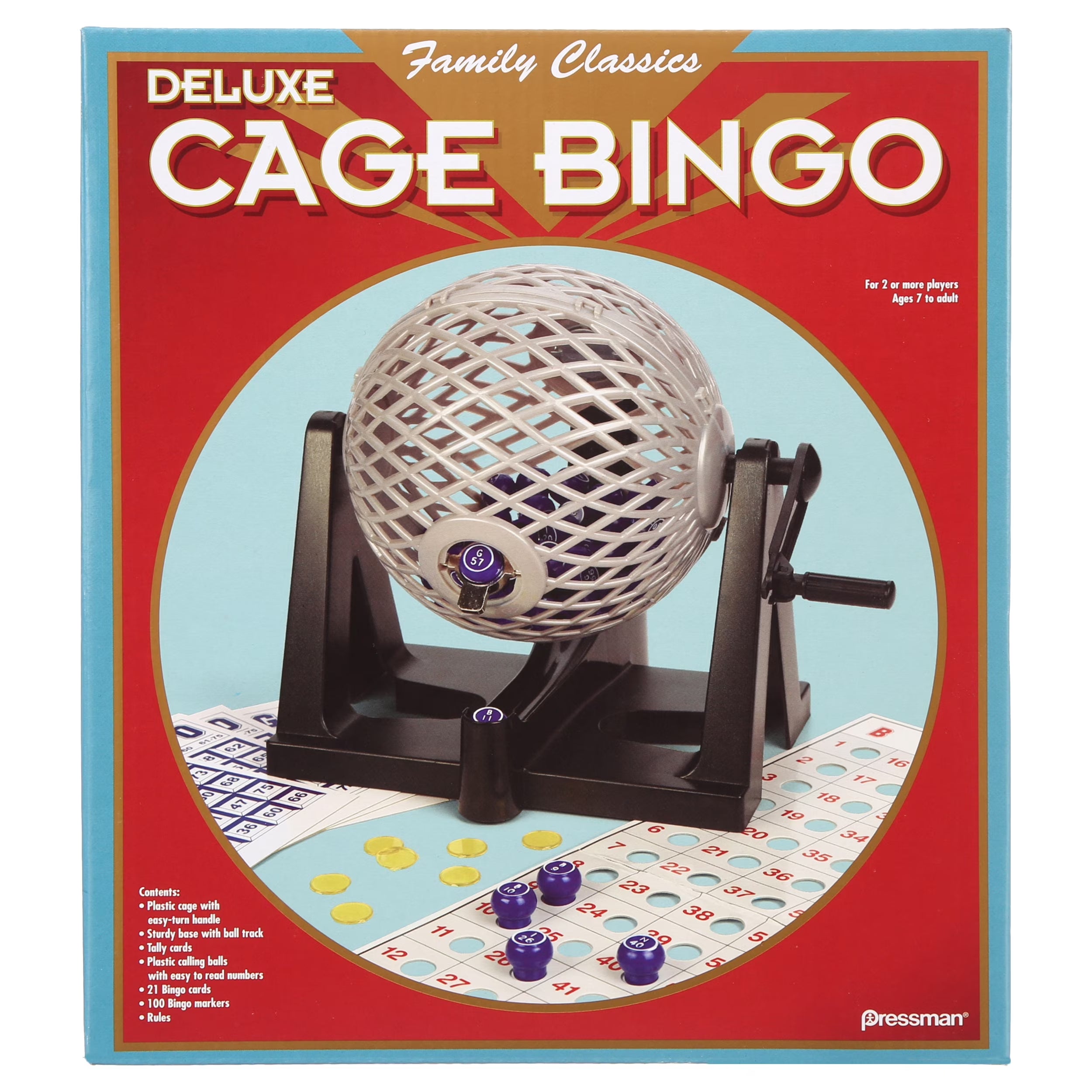 Toys - Bingo: Deluxe Cage for Children Ages 7 and Up