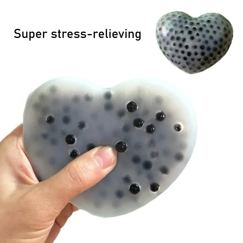 Love Squishy Pimples Squeeze Toy Pinch Love Pimples Anti-Pressure Fidget Toy Creative Stress Relief Vent Toy Decompress Gift